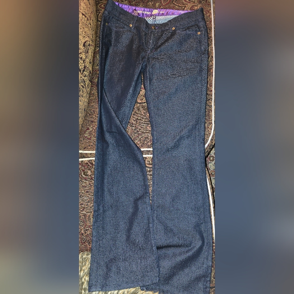 Men's Rich and Skinny Bell bottoms flare jeans size 30 waist 32 length